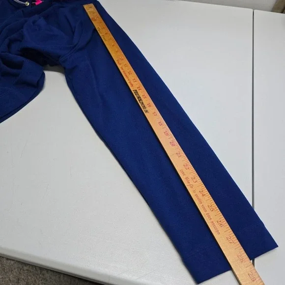 Lilly Pulitzer Womens Blue Cropped Hoodie Pullover Size XXL Soft Knit‎ Casual - Picture 10 of 12
